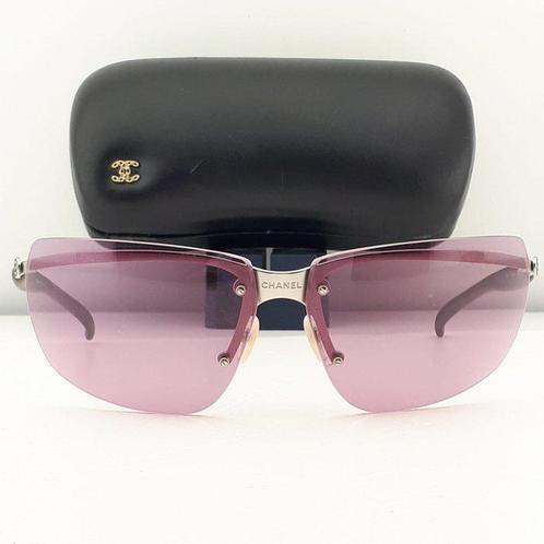 Chanel - Wrap Oversized Rimless Violet Tone Lenses with, Handtassen en Accessoires, Zonnebrillen en Brillen | Dames