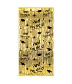 Geslaagd Deurgordijn Goud Zwart, Verzenden, Nieuw