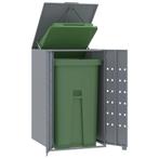 vidaXL Containerberging voor 1 container 69x79x117 cm staal, Doe-het-zelf en Bouw, Containers, Verzenden
