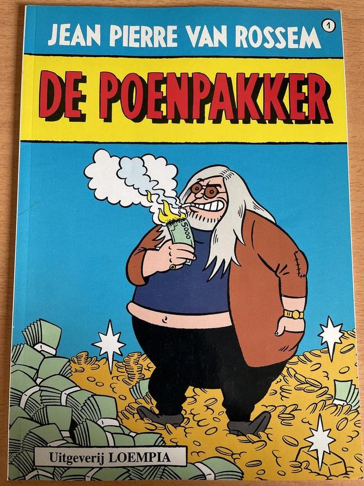 Jean Pierre van Rossem 1: Jean Pierre van Rossem in de, Livres, BD, Envoi