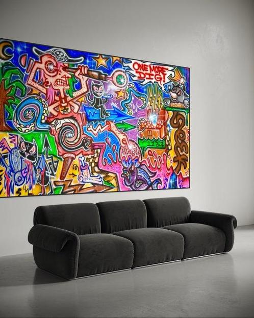 Doped Out M - ONE MORE DIG! - 100% Original XXL, Antiek en Kunst, Kunst | Schilderijen | Modern