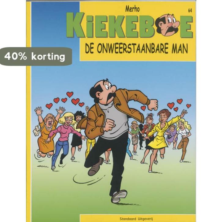 De onweerstaanbare man / Kiekeboe / 64 9789002212420 Merho, Boeken, Stripverhalen, Zo goed als nieuw, Verzenden