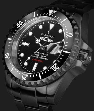 Tecnotempo - Automatic Diver 2000M White Submarine - beschikbaar voor biedingen