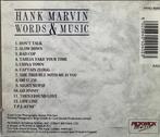 Words and Music, Marvin Hank, Good Import 5020840404023, Verzenden, Nieuw in verpakking