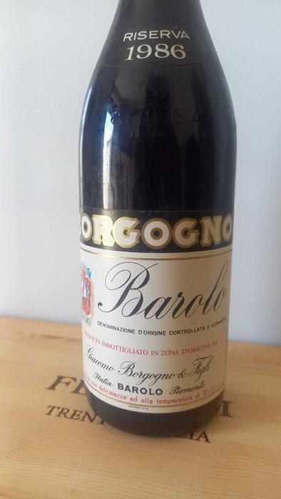 1986 Ris. Giacomo Borgogno, 1967 Ris. Duca dAsti Barolo,, Verzamelen, Wijnen