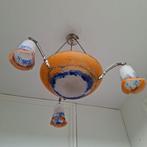 Noverdy France - Kroonluchter - vernikkeld brons/koper. pate