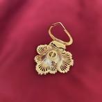 Swarovski - Verguld - Sjaalring - Bloemenclip