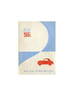 1949 FIAT 500 C INSTRUCTIEBOEKJE FRANS, Autos : Divers, Modes d'emploi & Notices d'utilisation, Ophalen of Verzenden