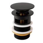 Afvoerplug Mat Zwart Pop up Plug voor Wastafel, Verzenden, Nieuw
