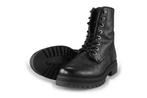 Poelman Veterboots in maat 41 Zwart | 10% extra korting, Kleding | Dames, Schoenen, Nieuw, Overige typen, Poelman, Zwart