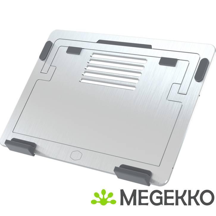 CoolerMaster ErgoStand Air 39,6 cm (15.6 ) Zilver, Computers en Software, Overige Computers en Software, Nieuw, Verzenden