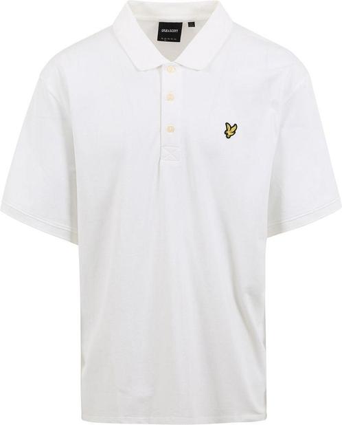 Lyle and Scott Plussize Polo Wit maat Maat 52/54 (L) Heren, Kleding | Heren, Polo's, Wit, Nieuw, Maat 52/54 (L), Verzenden