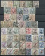 Portugal 1895/1910 - Charles I en Emmanuel II: 3 complete, Postzegels en Munten, Postzegels | Europa | Spanje, Gestempeld