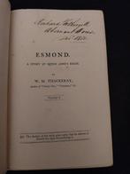 W. M. Thackeray - The History of Henry Esmond (Complete in 3, Antiek en Kunst