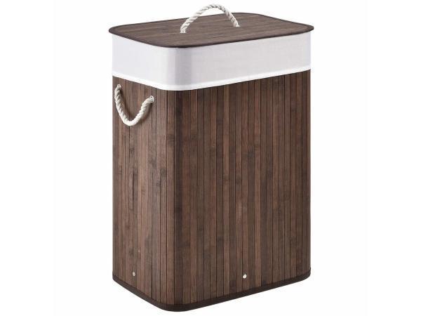 Veiling - Bamboe Wasmand Curly - 72 L - Bruin - Uitneembare, Maison & Meubles, Maison & Meubles | Autre