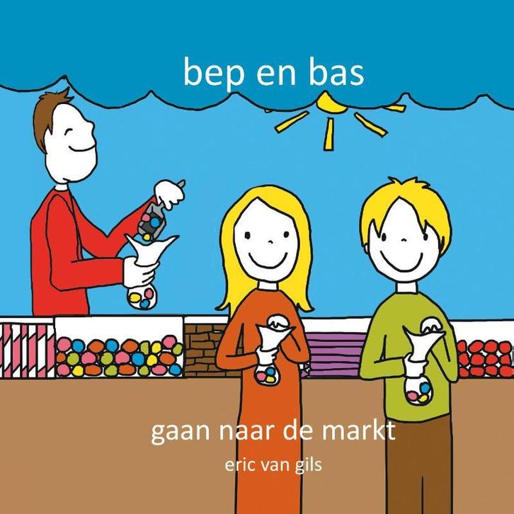 Bep en Bas gaan naar de markt / Bep en Bas / 4 9789491337840, Boeken, Prentenboeken en Plaatjesalbums, Zo goed als nieuw, Verzenden