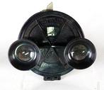 Viewmaster zeer vroege model A viewer met GROTE lenzen met