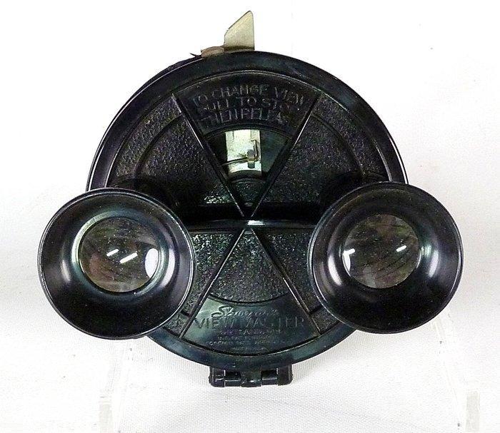 Viewmaster zeer vroege model A viewer met GROTE lenzen met, Verzamelen, Foto-apparatuur en Filmapparatuur