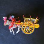 Beeldje - Siciliaanse kar, volkskunst ,luciferhouder (2) -
