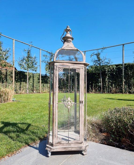 Lantaarn - Glas, IJzer, Metaal - XL, Antiek en Kunst, Antiek | Boeken en Manuscripten