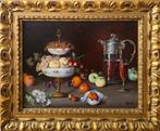 Escuela española (XX), firmado Esparz - Bodegón clásico de