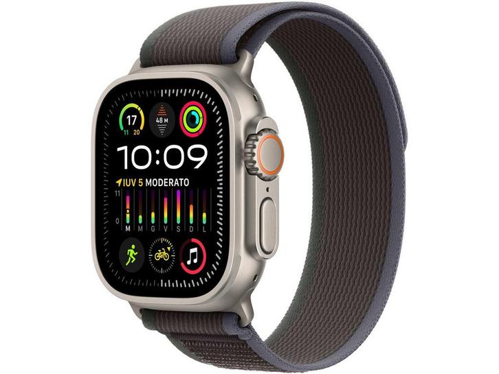 Apple Watch Ultra 2 - Smartwatch 49mm - Titanium -, Huis en Inrichting, Woonaccessoires | Overige, Zo goed als nieuw, Verzenden