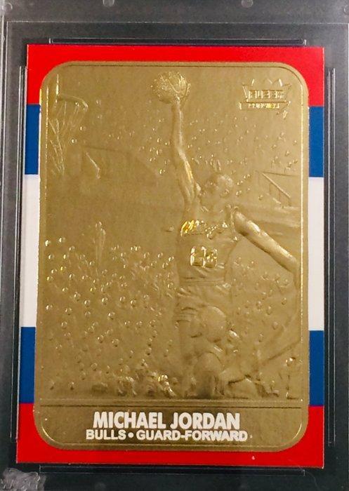 1996/97 Fleer Michael Jordan 1986 Rookie - Red/White/Blue, Verzamelen, Stickers
