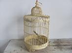 Vintage Vogelkooi - Metaal - Antieke vogelkooi