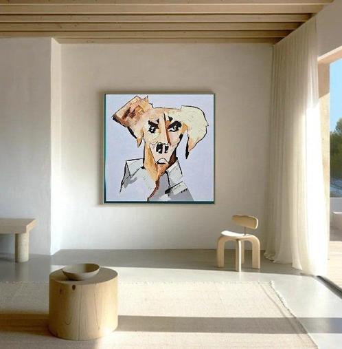 mru.gru - Dog, Antiek en Kunst, Kunst | Schilderijen | Modern