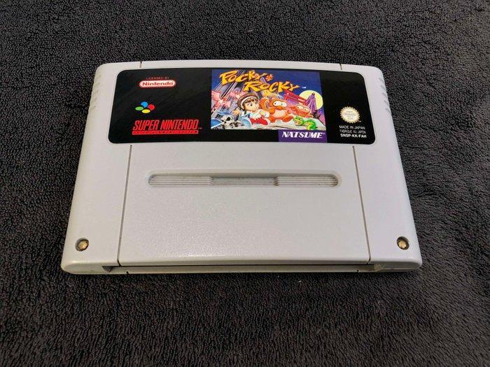 Nintendo - Snes - Super Nintendo Pocky & Rocky FAH Trés Bon, Games en Spelcomputers, Spelcomputers | Overige Accessoires