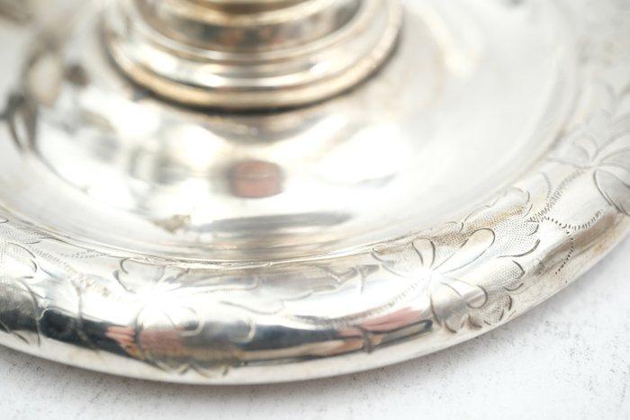 Kaarsenstandaard met oor - .833 zilver, Antiquités & Art, Antiquités | Argent & Or