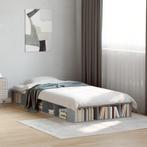 vidaXL Bedframe bewerkt hout betongrijs 90x200 cm, Huis en Inrichting, Slaapkamer | Bedden, Verzenden, Nieuw