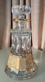 Antica cristalleria italiana - Karaf - Met de hand gesneden,, Antiek en Kunst