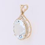 Zonder minimumprijs - Hanger - 14 karaat Geel goud - 3.67ct.