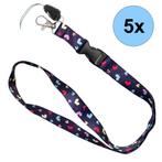 Fako Bijoux - Keycord Print - Lanyard - Sleutelkoord -, Verzamelen, Verzenden, Nieuw