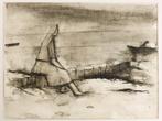 Hans Theo Richter (1902-1969) - Am See (ohne Titel), Antiek en Kunst, Kunst | Schilderijen | Modern