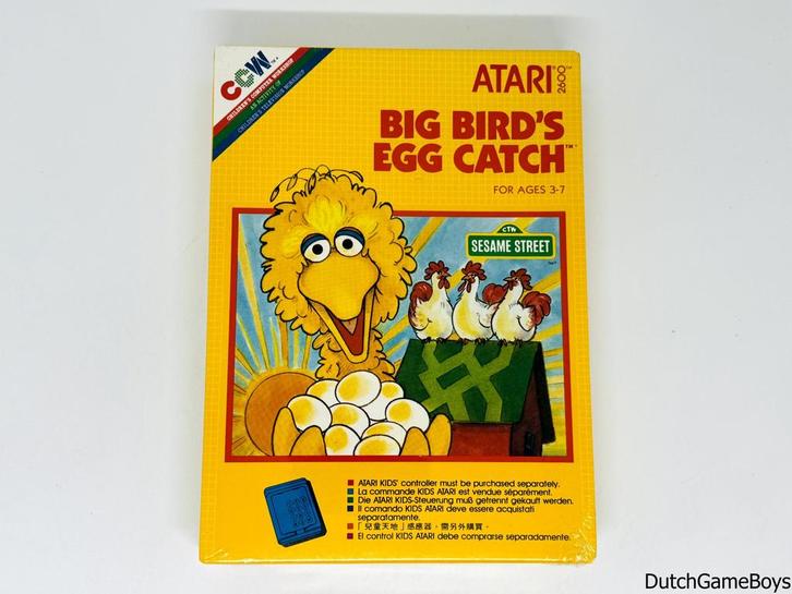 Atari 2600 - CCW - Big Birds Egg Catch - New & Sealed, Consoles de jeu & Jeux vidéo, Consoles de jeu | Atari, Envoi