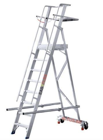 Easyflex magazijntrap 8 treden, Ophalen of Verzenden, Trap