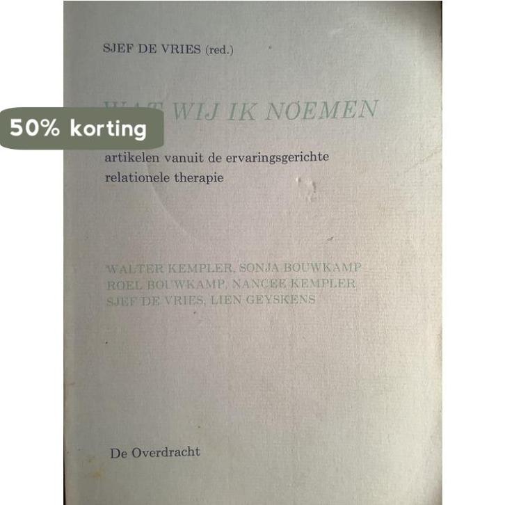 Wat wy ik noemen 9789072333025, Boeken, Psychologie, Gelezen, Verzenden