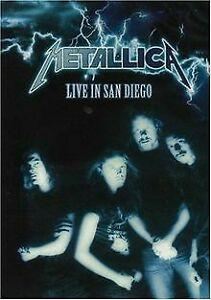 Metallica- Live In San Diego DVD  DVD, Cd's en Dvd's, Dvd's | Overige Dvd's, Gebruikt, Verzenden