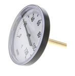 0 tot +120°C Plastic Bimetalen Thermometer 100mm Behuizing, Doe-het-zelf en Bouw, Verzenden, Nieuw