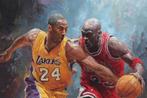 Canvas Fit - Alberto Ricardo - Duelo de Titanes: Kobe vs, Nieuw
