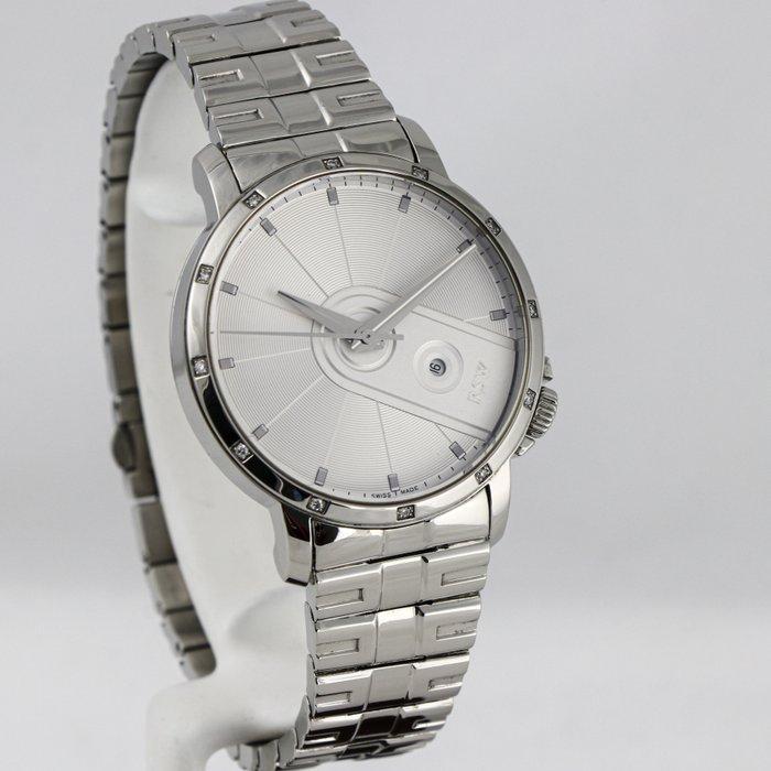 RSW - Swiss Diamond Watch - 6340.BS.S0.21.D0 - Zonder, Handtassen en Accessoires, Horloges | Heren