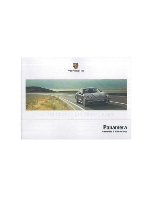 2013 PORSCHE PANAMERA GARANTIE & ONDERHOUD ENGELS, Autos : Divers, Modes d'emploi & Notices d'utilisation, Enlèvement ou Envoi