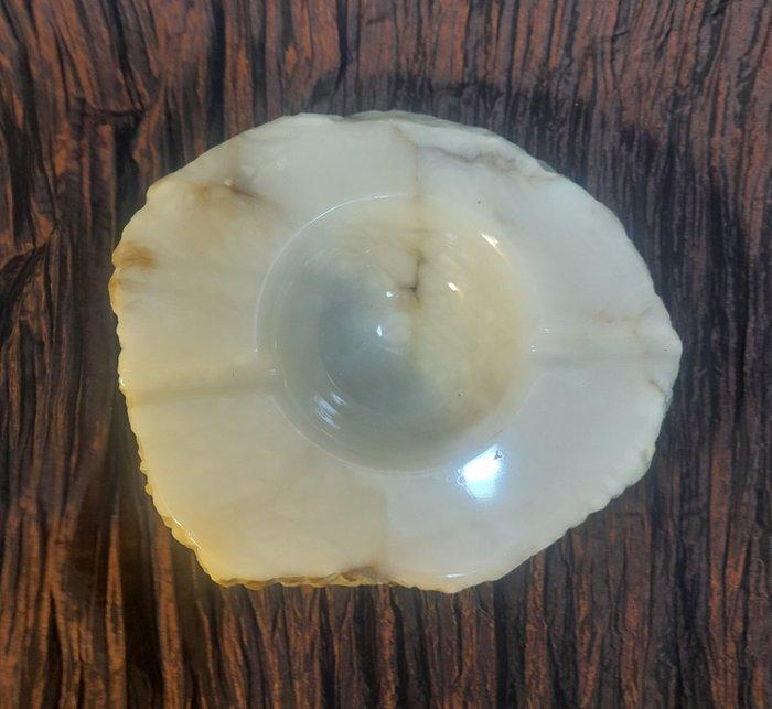 handmade - Asbak - Albast, Antiek en Kunst, Curiosa en Brocante