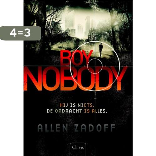 Boy Nobody / Boy Nobody / 1 9789044819489 Allen Zadoff, Boeken, Kinderboeken | Jeugd | 13 jaar en ouder, Gelezen, Verzenden