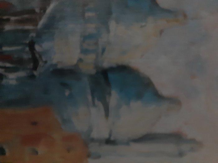 Alfredo Zanetti (XX) - La Salute, Antiek en Kunst, Kunst | Schilderijen | Klassiek