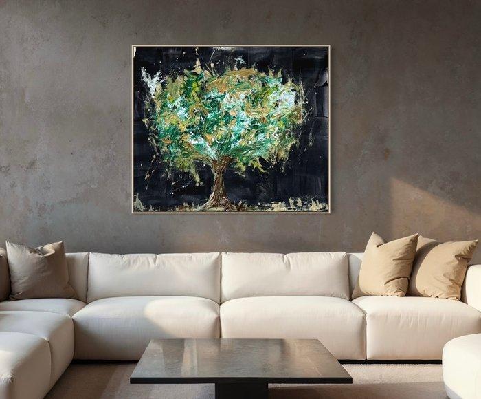 Alberto Stocco - Tree, Antiek en Kunst, Kunst | Schilderijen | Modern