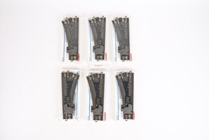 Märklin H0 - 24611/24612 - Modeltreinsporen (6) - C-rails, Hobby en Vrije tijd, Modeltreinen | H0