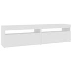 TV Meubel Wit met LED - 2 Stuks - 40% Korting! Stockoprui..., Huis en Inrichting, Moderne stijl, Minder dan 50 cm, Verzenden, Nieuw